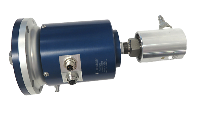 SR0120 Deublin electrical slip ring integrated with rotating union