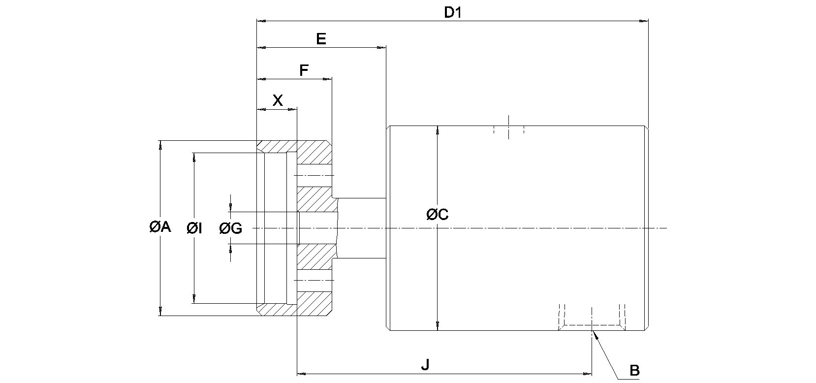 Khớp nối xoay Rotary Union 1102-070-166 Deublin Việt Nam