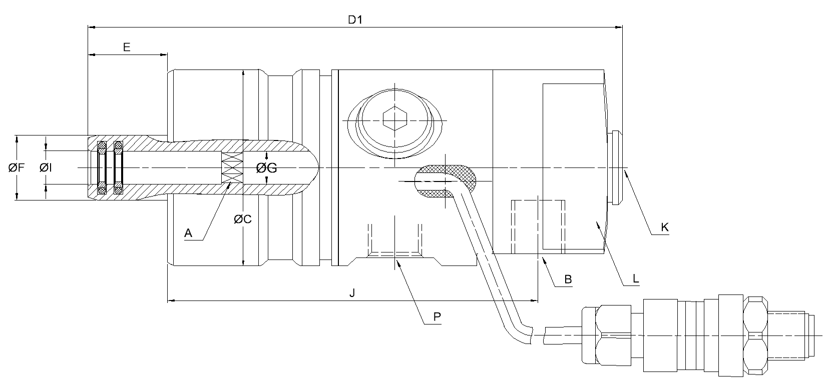 Ротационное соединение 1103-840-835 Deublin