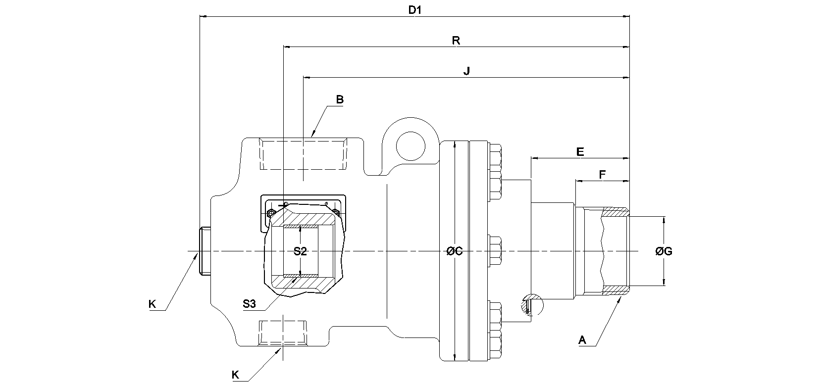 Ротационное соединение BC-54205-32-50 Deublin