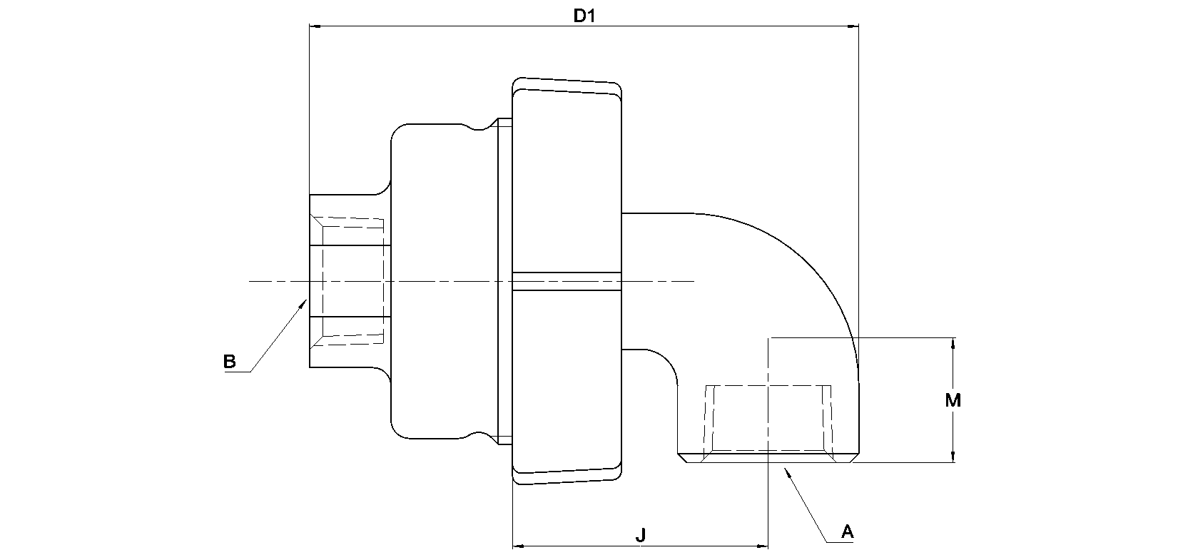 Ротационное соединение BE-32507-16-24 Deublin