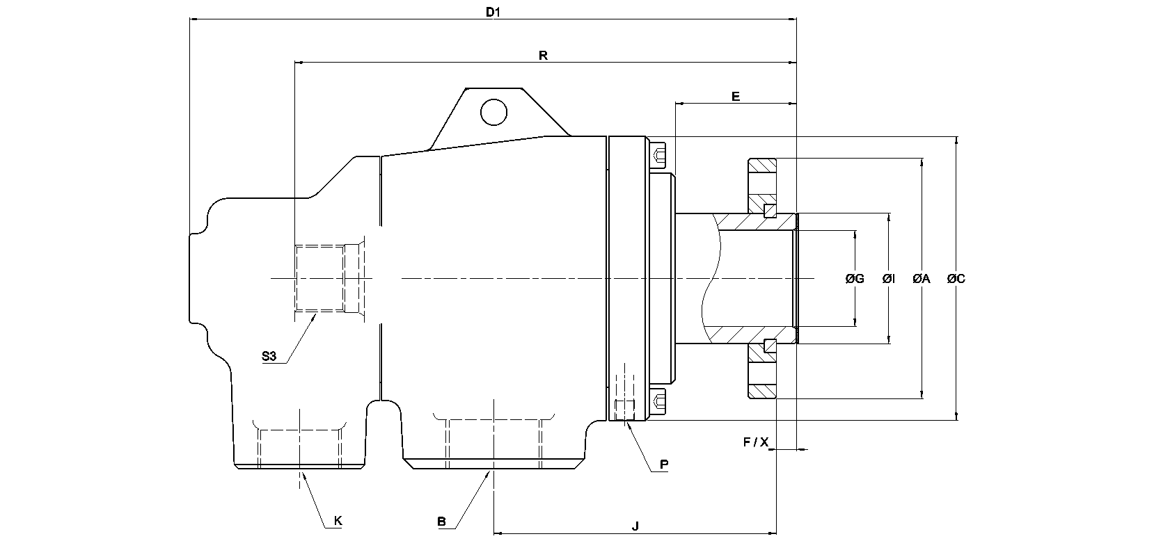 Ротационное соединение H57-151-250702 Deublin