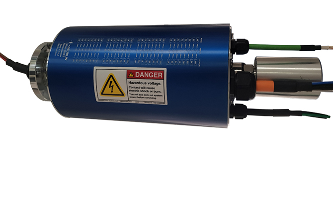 SRC-40 Deublin electrical slip ring integrated with 1102 rotary union