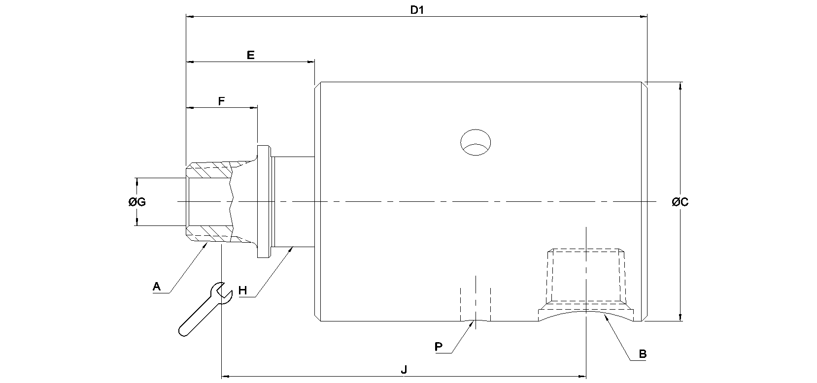 Selected dimensions for this product