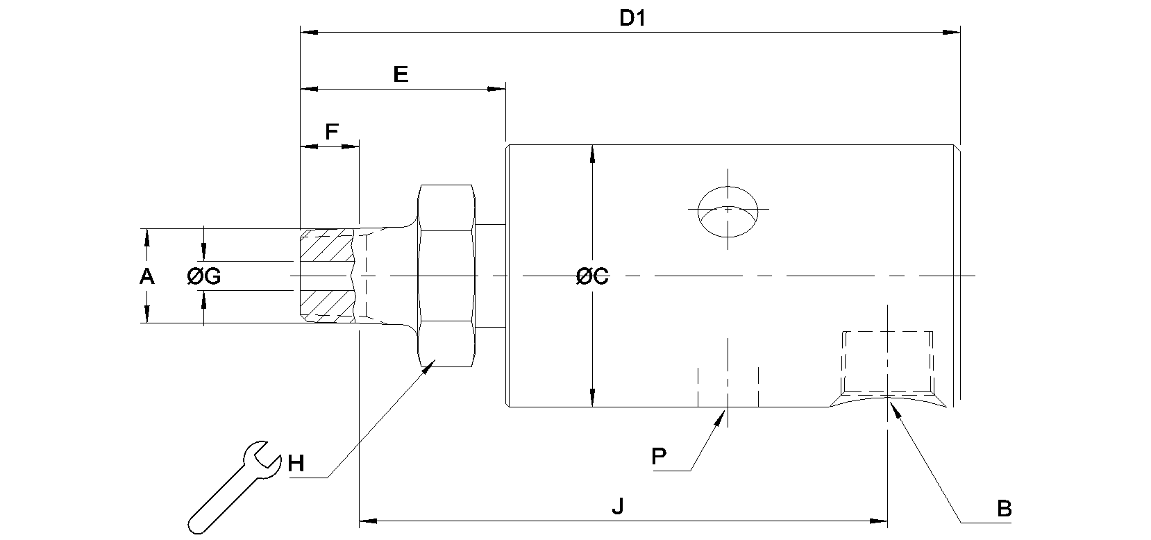 Selected dimensions for this product