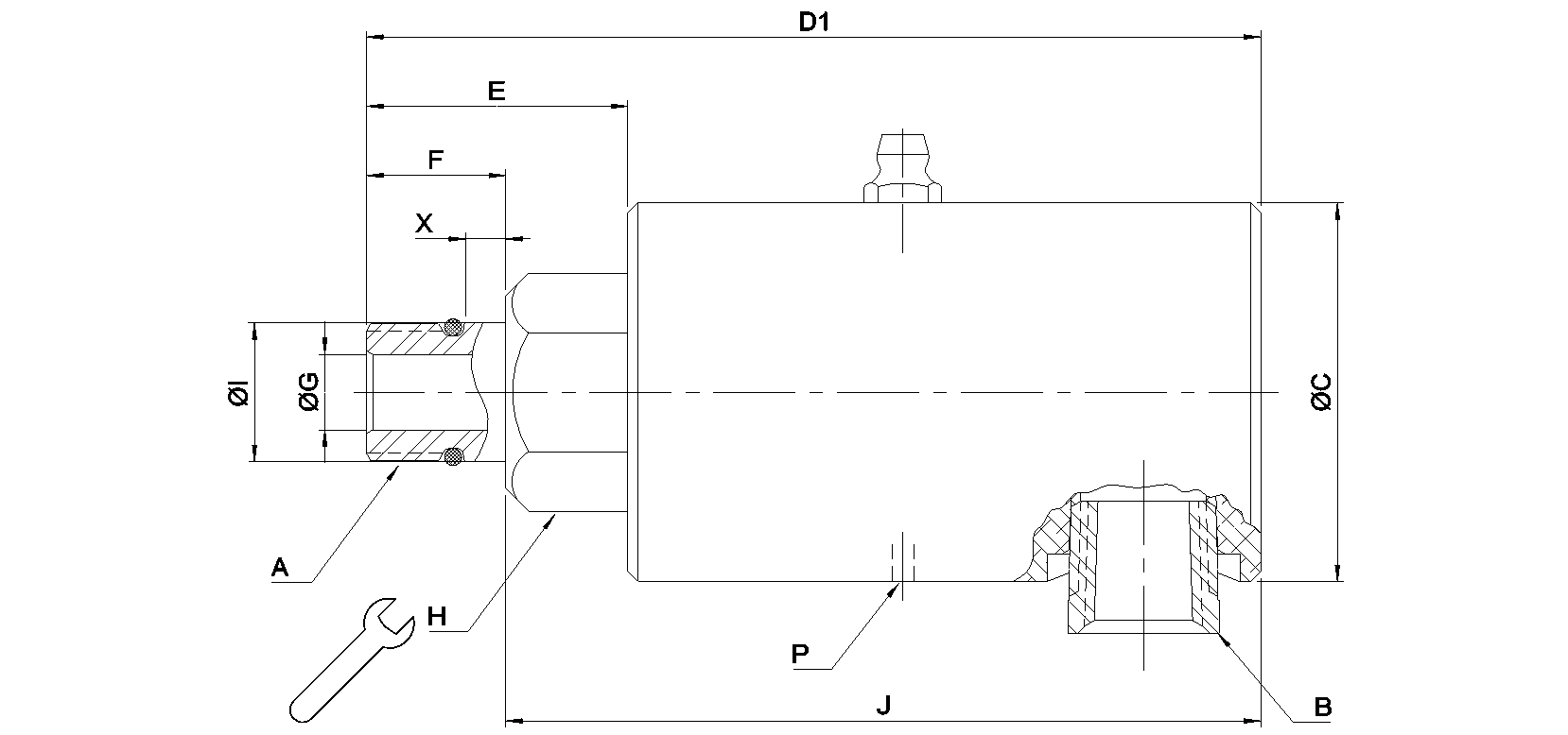 Selected dimensions for this product