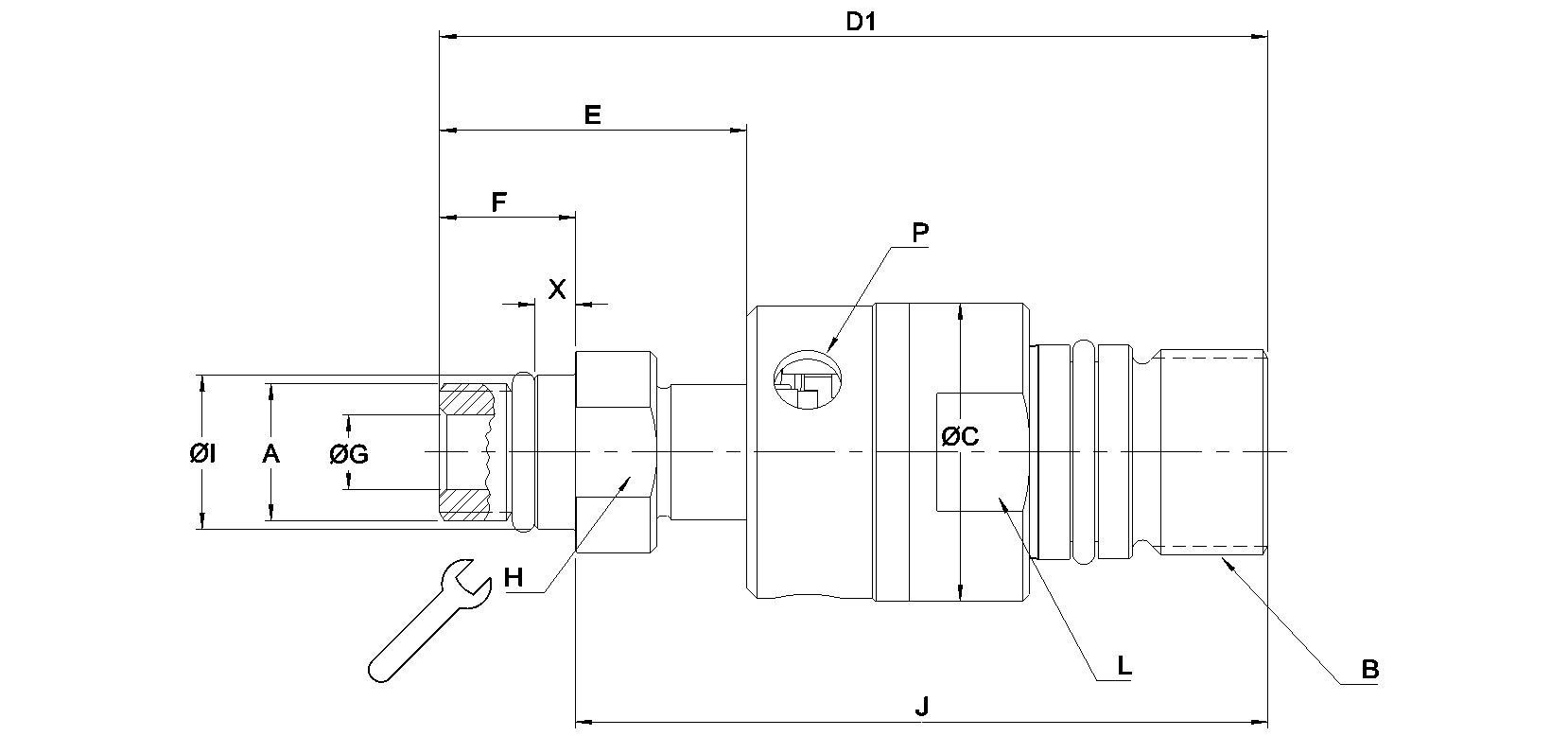 Selected dimensions for this product