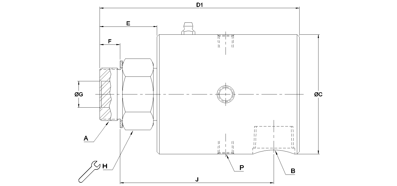 Selected dimensions for this product