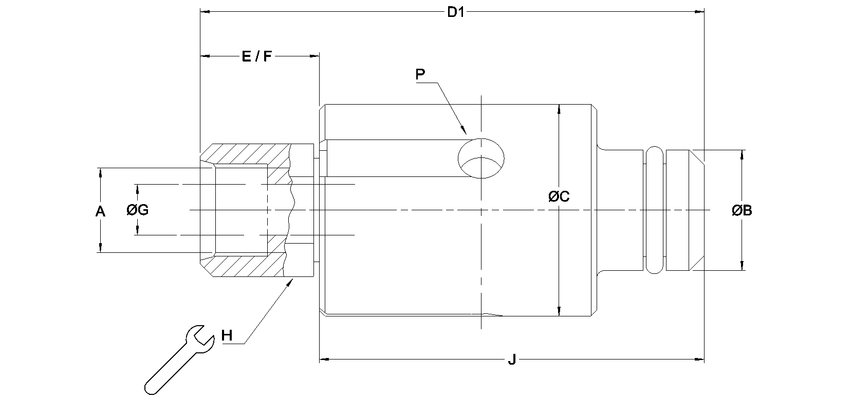 Selected dimensions for this product