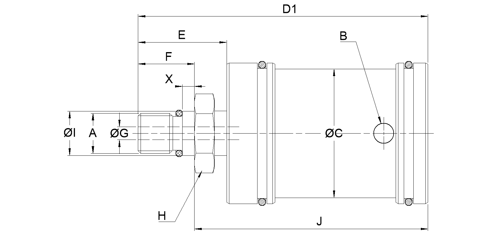 Selected dimensions for this product