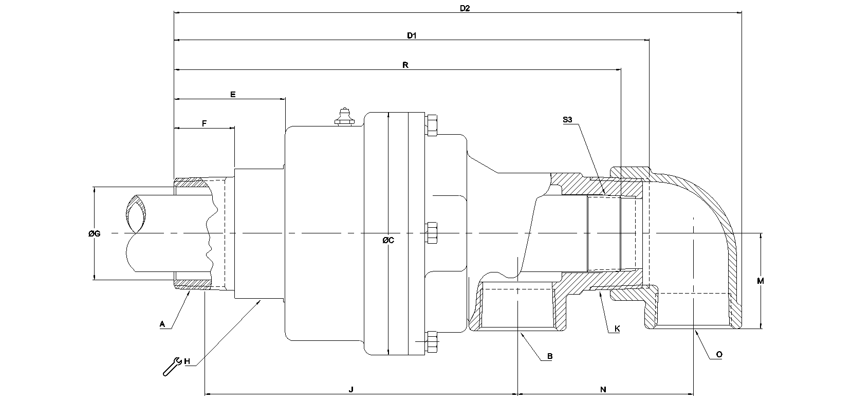 Selected dimensions for this product