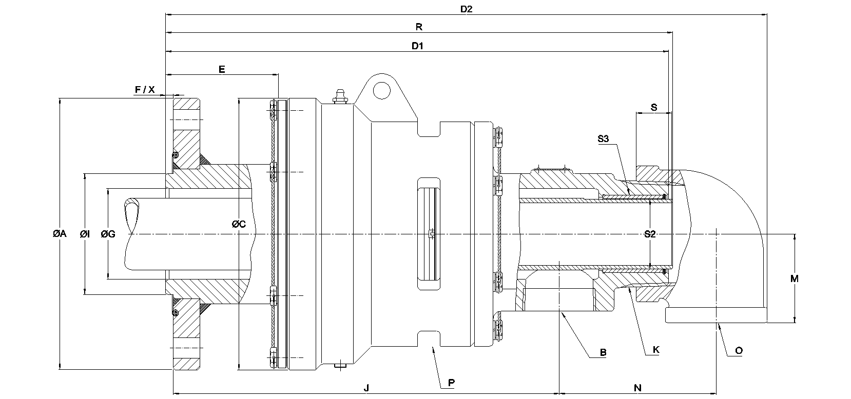 Selected dimensions for this product