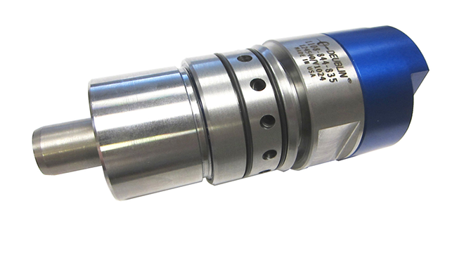 Montado en el taladro