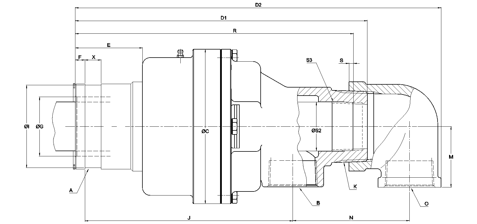 Selected dimensions for this product