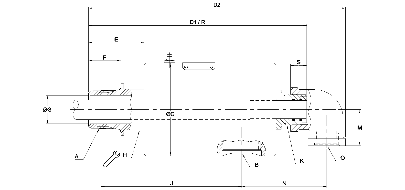 Selected dimensions for this product