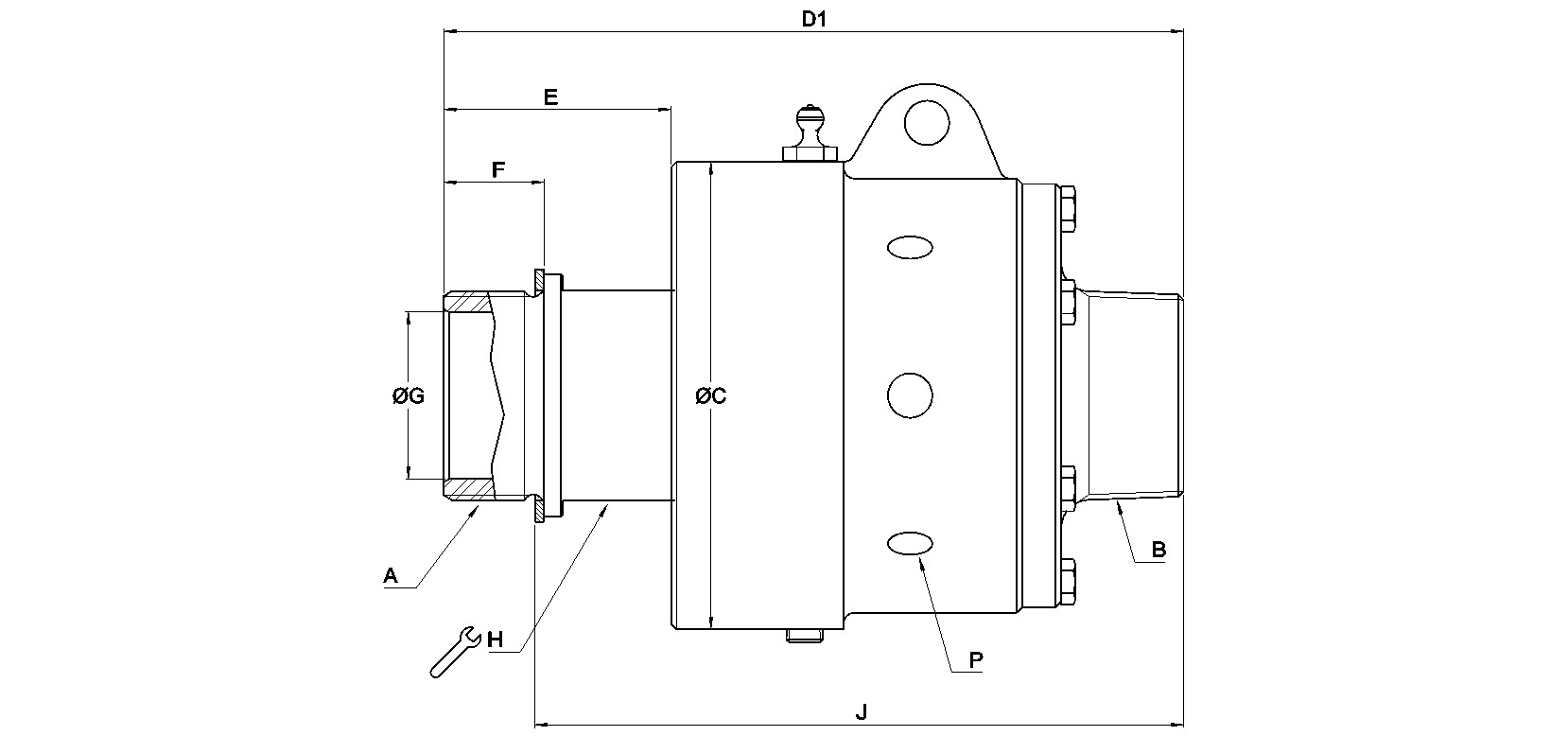 Selected dimensions for this product